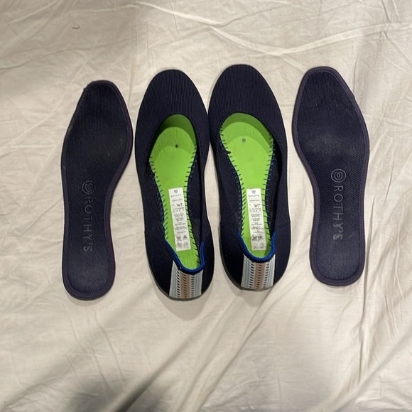 Navy “The Square” Rothy’s - Picture 2 of 5